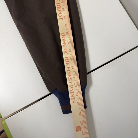 Vtg Auburn Sportswear Denim Varsity Bomber Jacket Lined Color block USA Men L - Picture 7 of 10